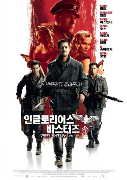 Постер к фильму Бесславные ублюдки