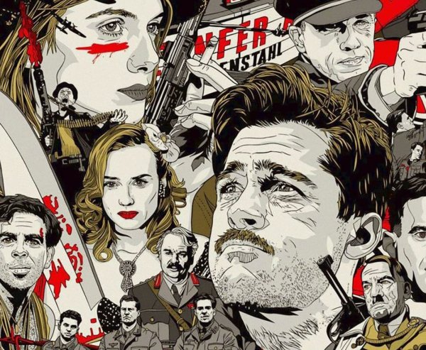 Бесславные ублюдки арт