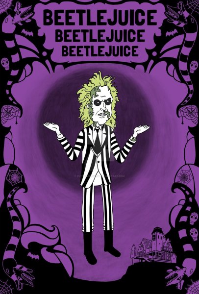 Битлджус с Джонни Деппом