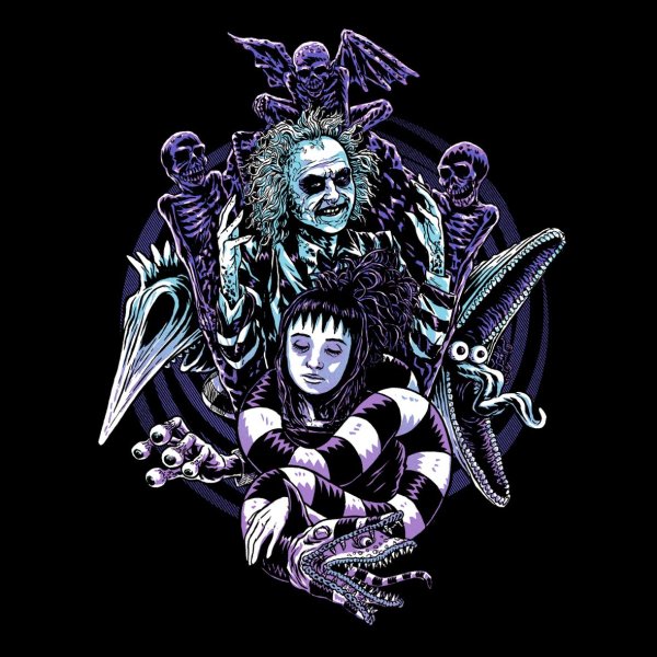 Битлджус 1988 Постер