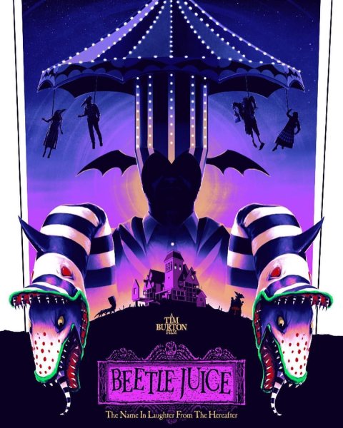 Плакаты тим Бертон