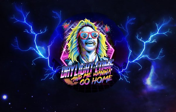 Битлджус 1988 арт