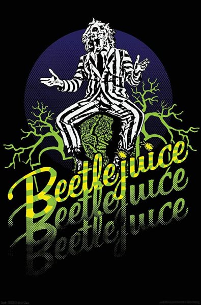 Битлджус Постер Бродвей