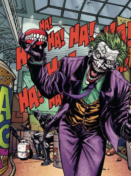 Постер Джокер в стиле ретро