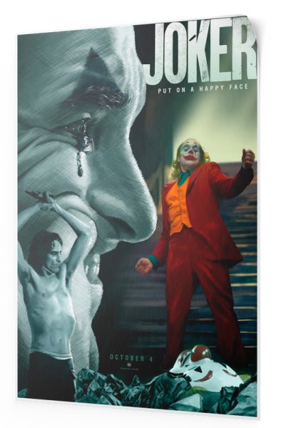 Постер Joker 50х70 в тубусе