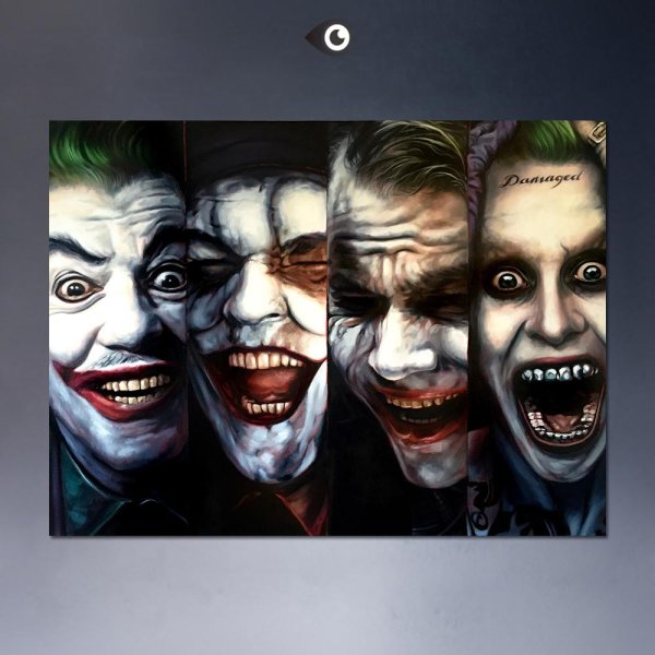 Джокер рисунки Николсон Леджер