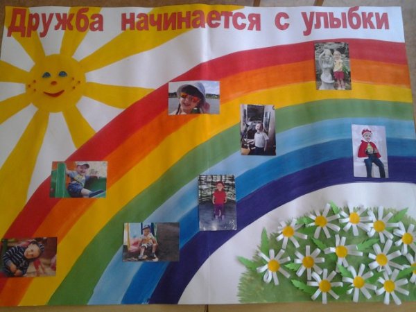 Плакат на тему Дружба