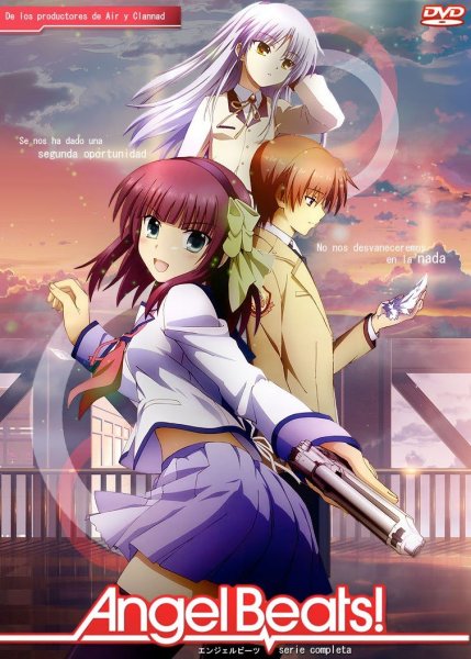 Ангельские ритмы аниме Постер