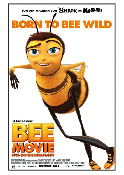 Bee movie плакат