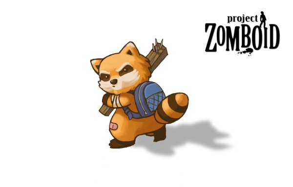 Енот из Project Zomboid