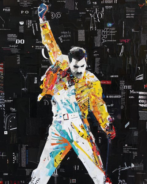 Queen Freddie Mercury Art
