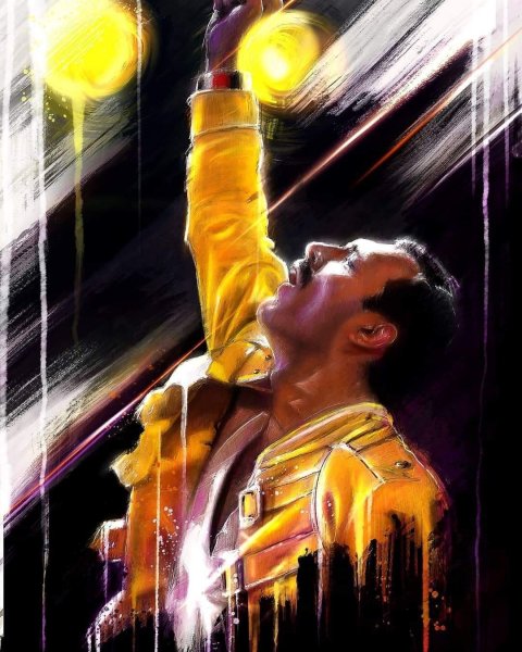Поп арт Freddie Mercury