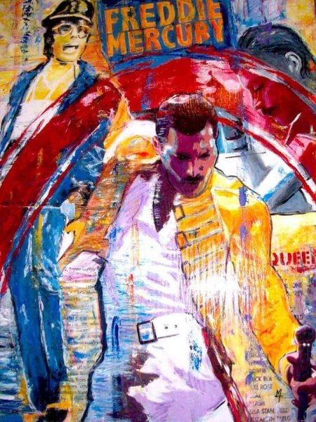 Фредди Меркьюри плакат