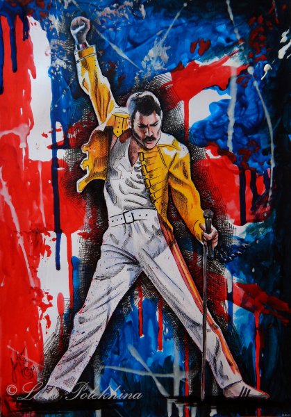 Постер "Фредди Меркьюри"