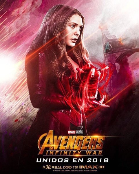 Постер Ванда Максимофф алая ведьма