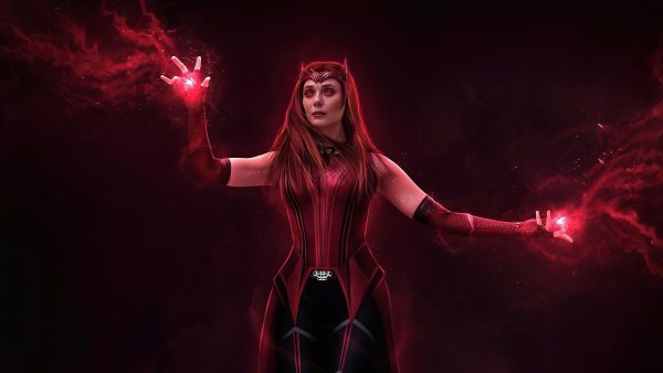 Плакат Scarlet Witch
