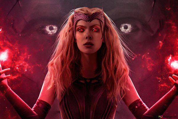 Элизабет Олсен алая ведьма обои