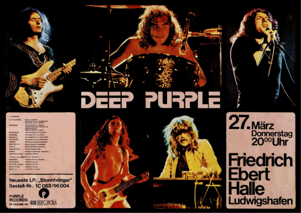 Постеры группы Deep Purple