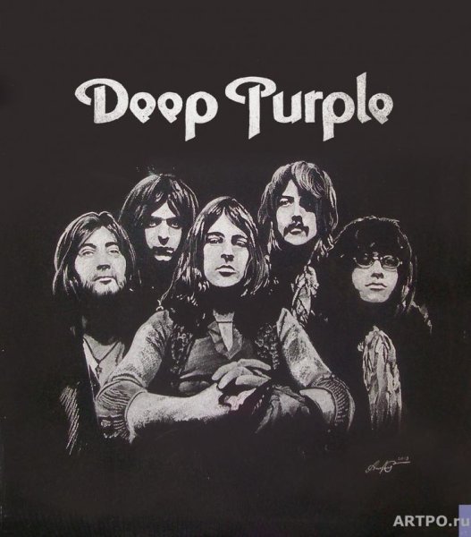 Дип перпл постеры
