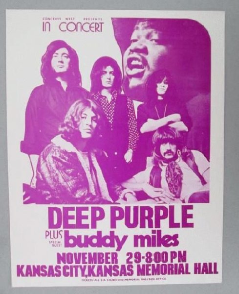 Постеры группы Deep Purple