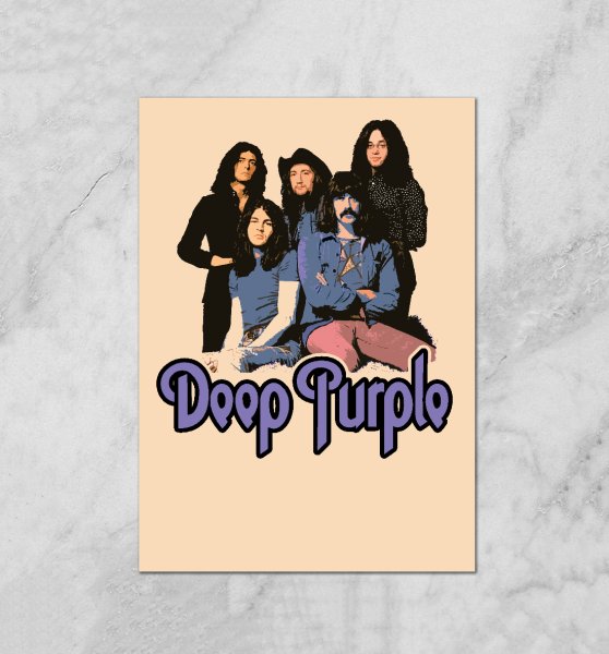 Постеры группы дип перпл