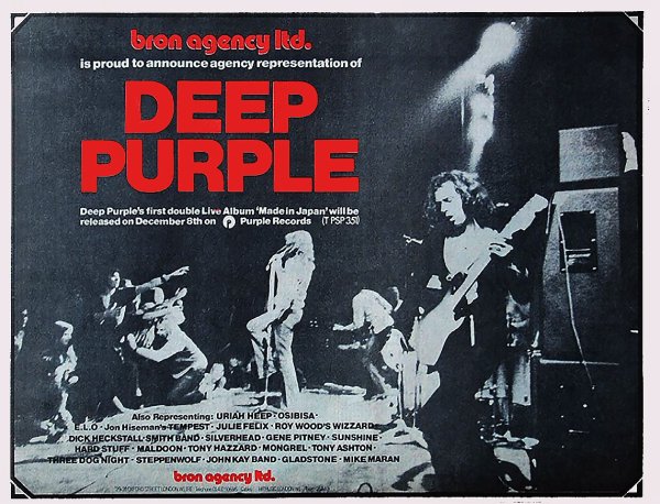 Deep Purple плакат