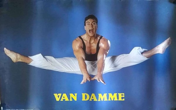 Jean Claude van Damme плакаты 90х