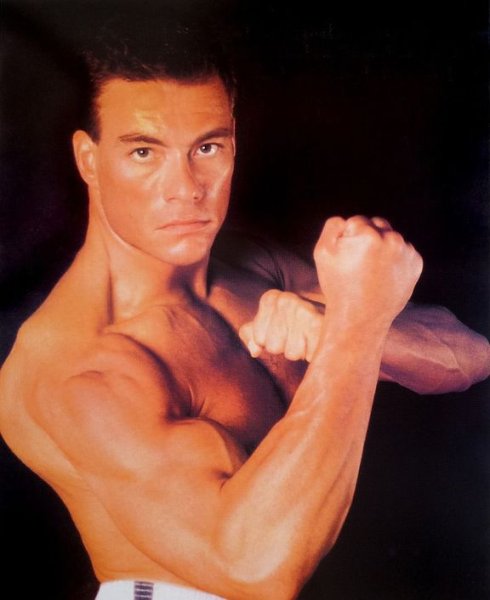 Жан-Клод Ван Дамм стойка