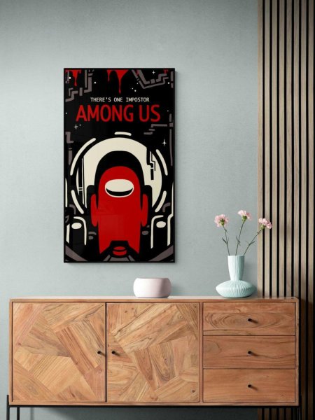 Самую лучшую картину among us