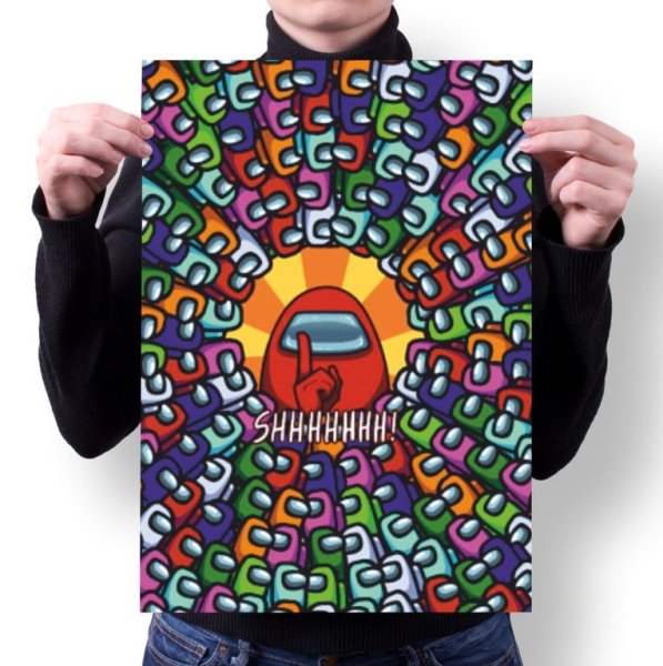 Амонг АС плакат на стену