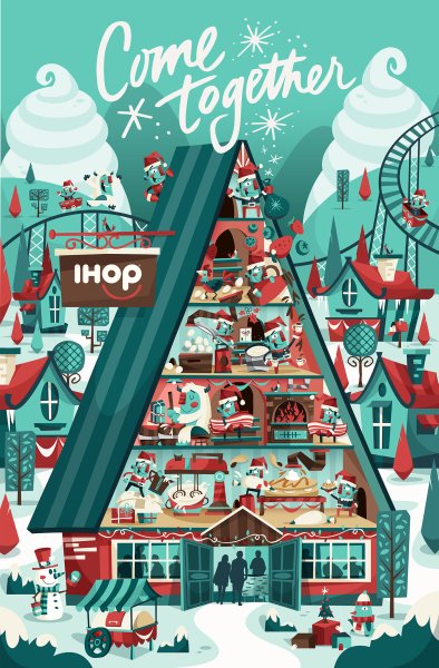 Рождественский плакат