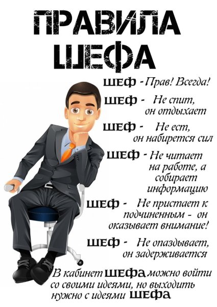 Регламент шефа