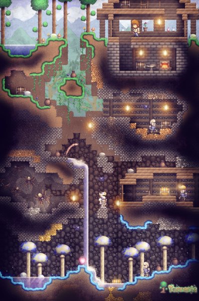 Terraria обложка