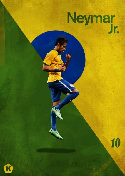 Плакат Неймар