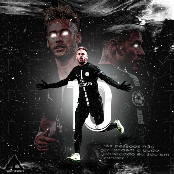 Неймар портрет вектор