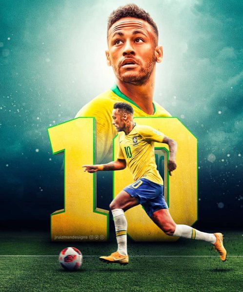 Плакат с Неймаром