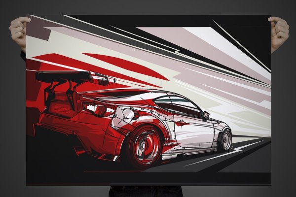 Японские машины арт