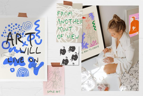 Креативная роспись стен