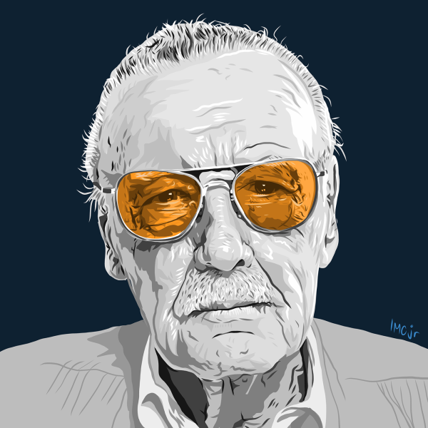 Марвел Стэн ли арт Постер