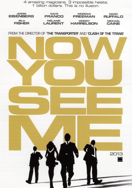 Now you see me 2013 poster