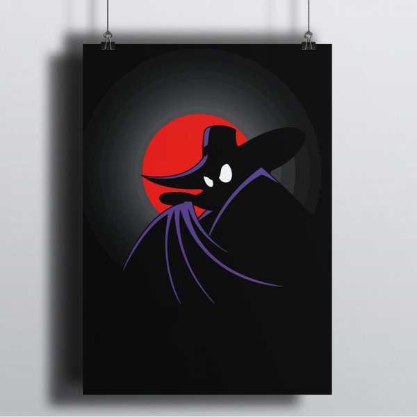 Черный плащ Бэтмен