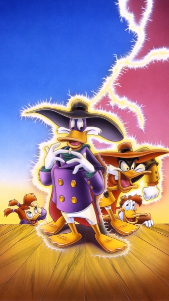 Черный плащ Darkwing Duck