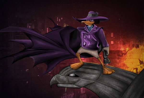 Даффи дак и черный плащ