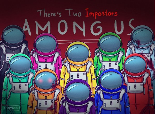 Among us фон игры