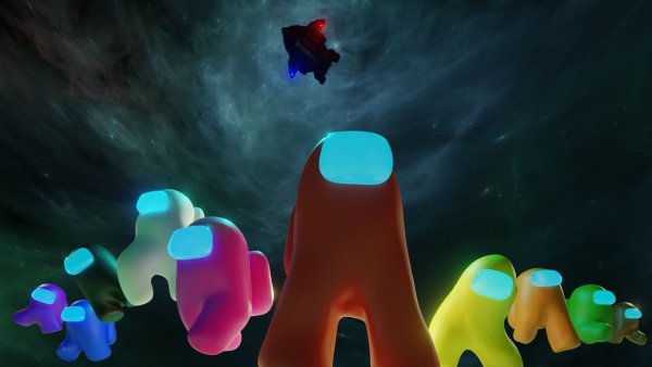 Амонг us космос