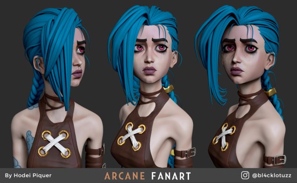 Джинкс аркейн Wild Rift