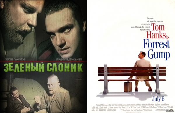 Зеленый Слоник Постер