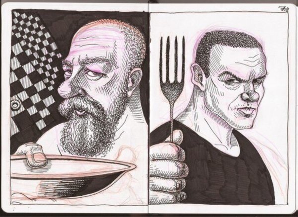 Пахом нарисованный