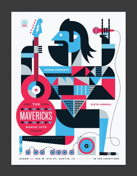 Графический дизайнер плакат