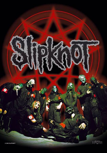 Постер Слипнот группа-